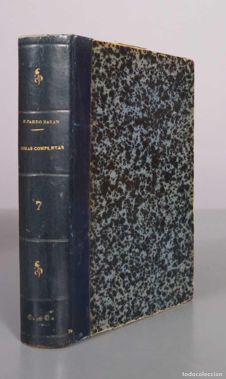 Libros antiguos: Insolaci&oacute;n y Morri&ntilde;a (Dos historias amorosas) - Emilia Pardo-Baz&aacute;n - V. Prieto y Compa&ntilde;&iacute;a, 1911