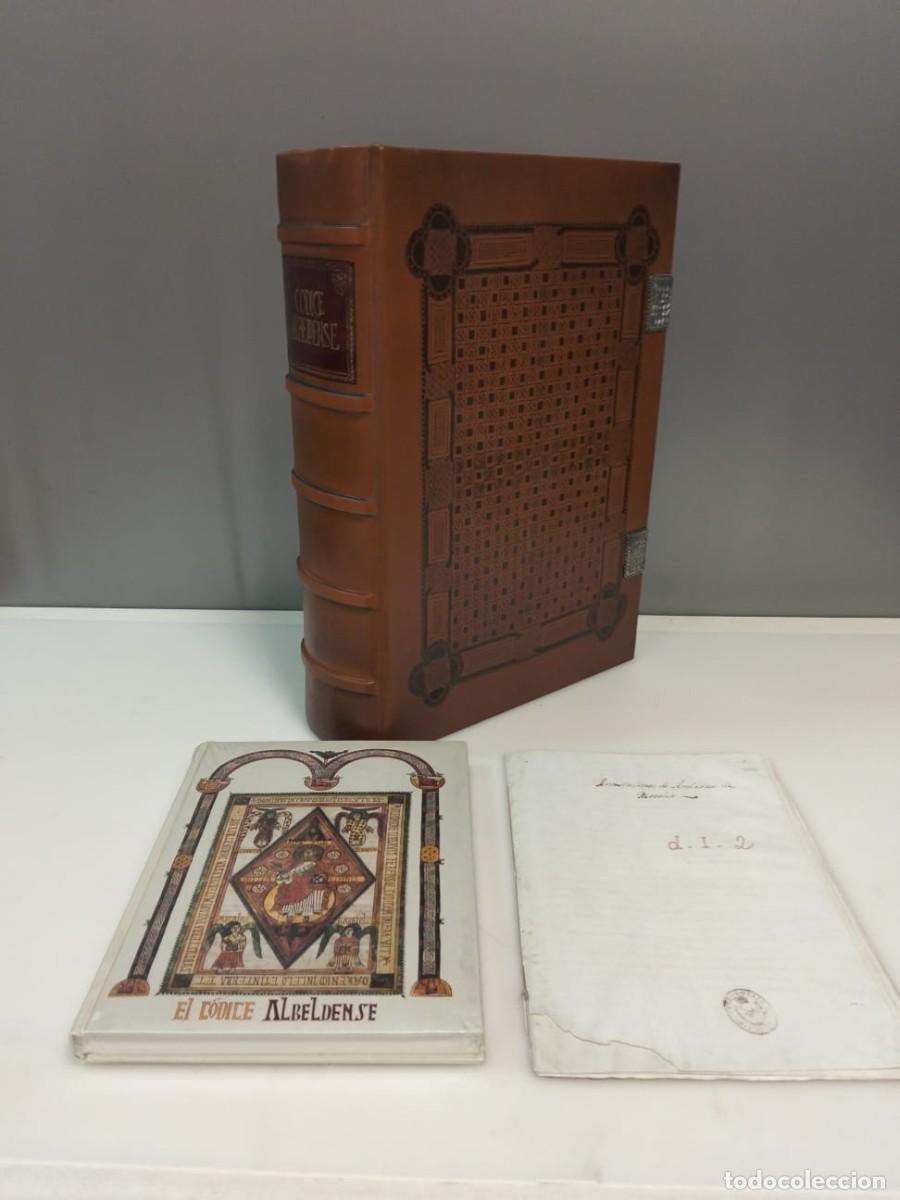 Libros antiguos: FACSIMIL C&Oacute;DICE ALBELDENSE (CODEX ALBELDENSIS SEU VIGILANUS) ED TESTIMONIO 2000 VOLUMEN DE ESTUDIO