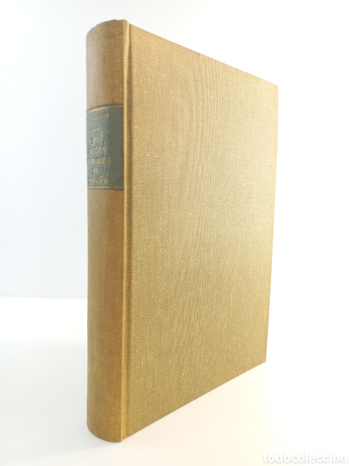 Libros antiguos: Los Juegos Florales en Espa&ntilde;a. Memorias y discursos. Luis Tasso, 1895. Victor Balaguer.