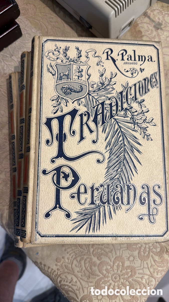 Libros antiguos: 3 TOMOS TRADICIONES PERUANAS