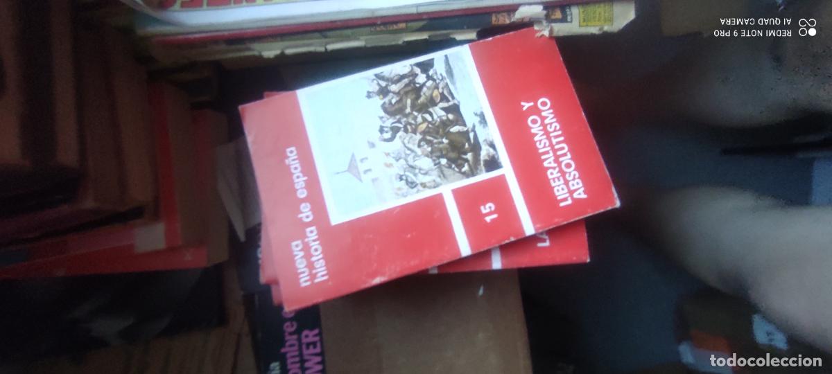 Libros antiguos: liberalismo y absolutismo vv aa edaf nueva historia de Espa&ntilde;a 15