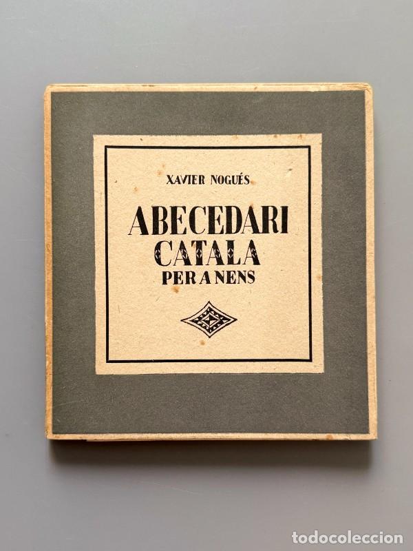 Libros antiguos: Abecedari catal&agrave; per a nens, Xavier Nogu&eacute;s - Salvat-Papasseit Llibrers, 1920