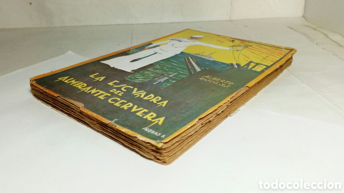 Libros antiguos: La escuadra del almirante Cervera. Alberto Risco. - Foto 5