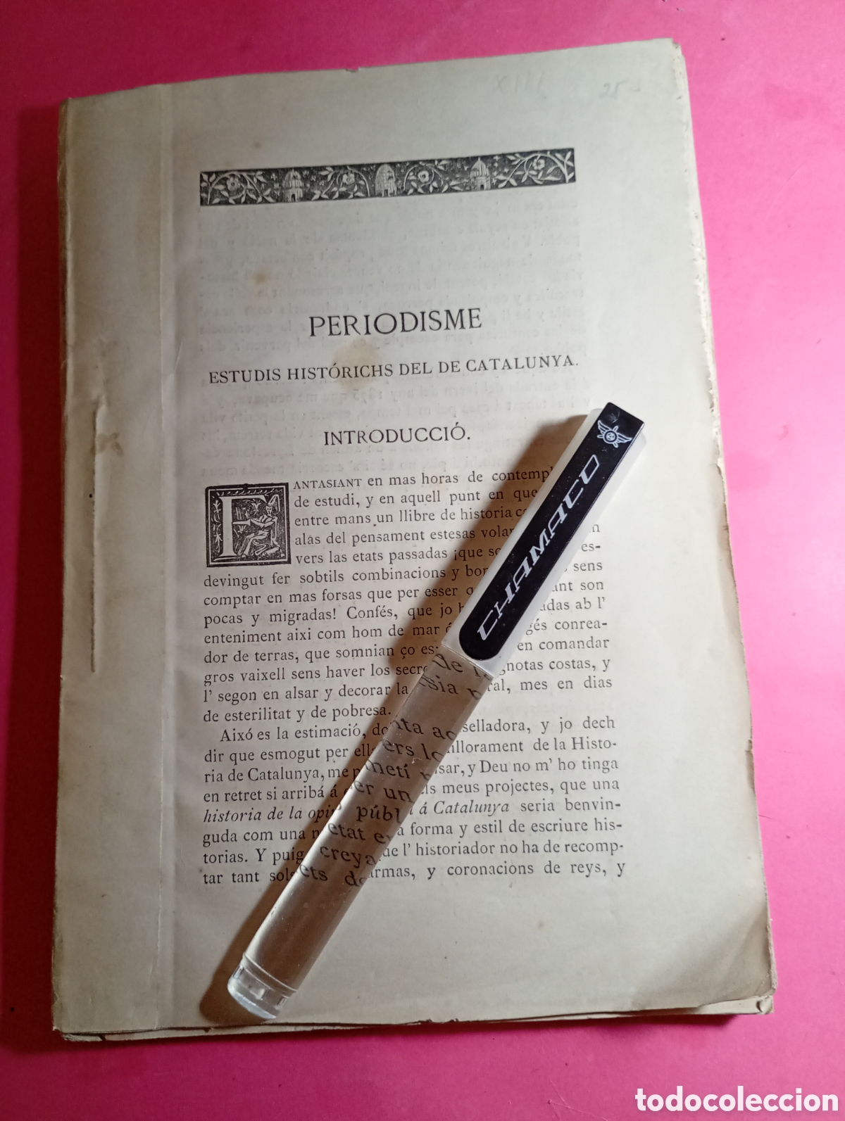 Libros antiguos: PERIODISME INICIS A CATALUNYA DIVERSOS TEXTS JOSEPH PELLA Y FORGAS LLISTAT ANTICHS DOCUMENTS
