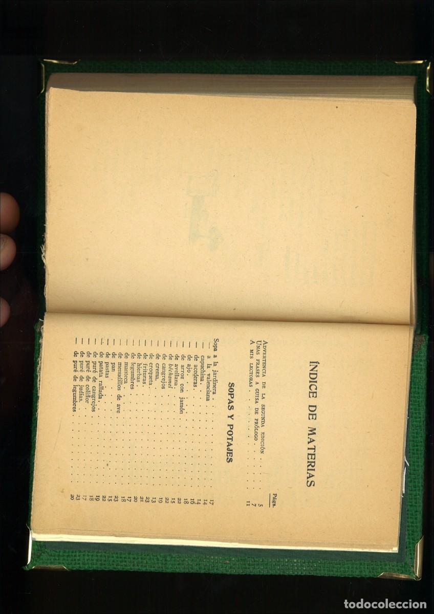 Libros antiguos: RAMILLETE DEL AMA DE CASA. Nieves. - Foto 5