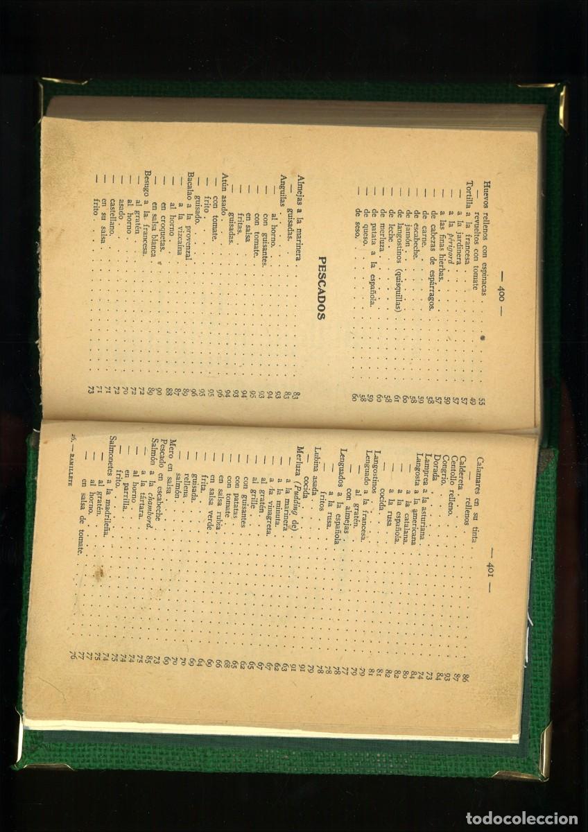Libros antiguos: RAMILLETE DEL AMA DE CASA. Nieves. - Foto 7