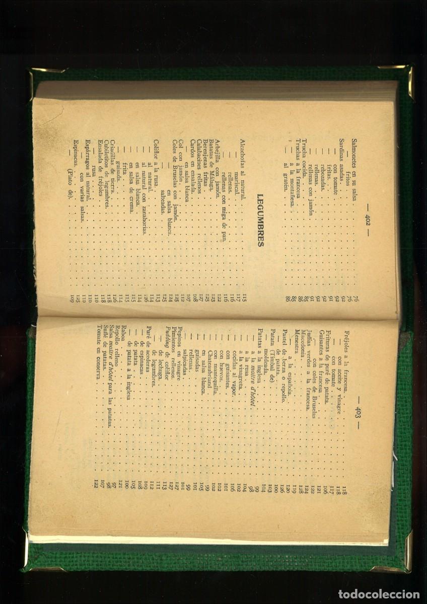Libros antiguos: RAMILLETE DEL AMA DE CASA. Nieves. - Foto 8