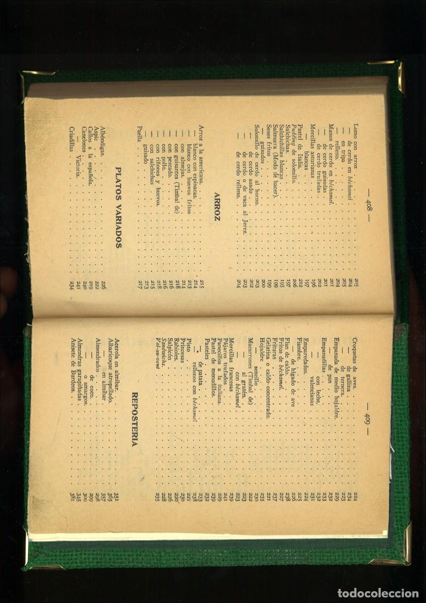 Libros antiguos: RAMILLETE DEL AMA DE CASA. Nieves. - Foto 11