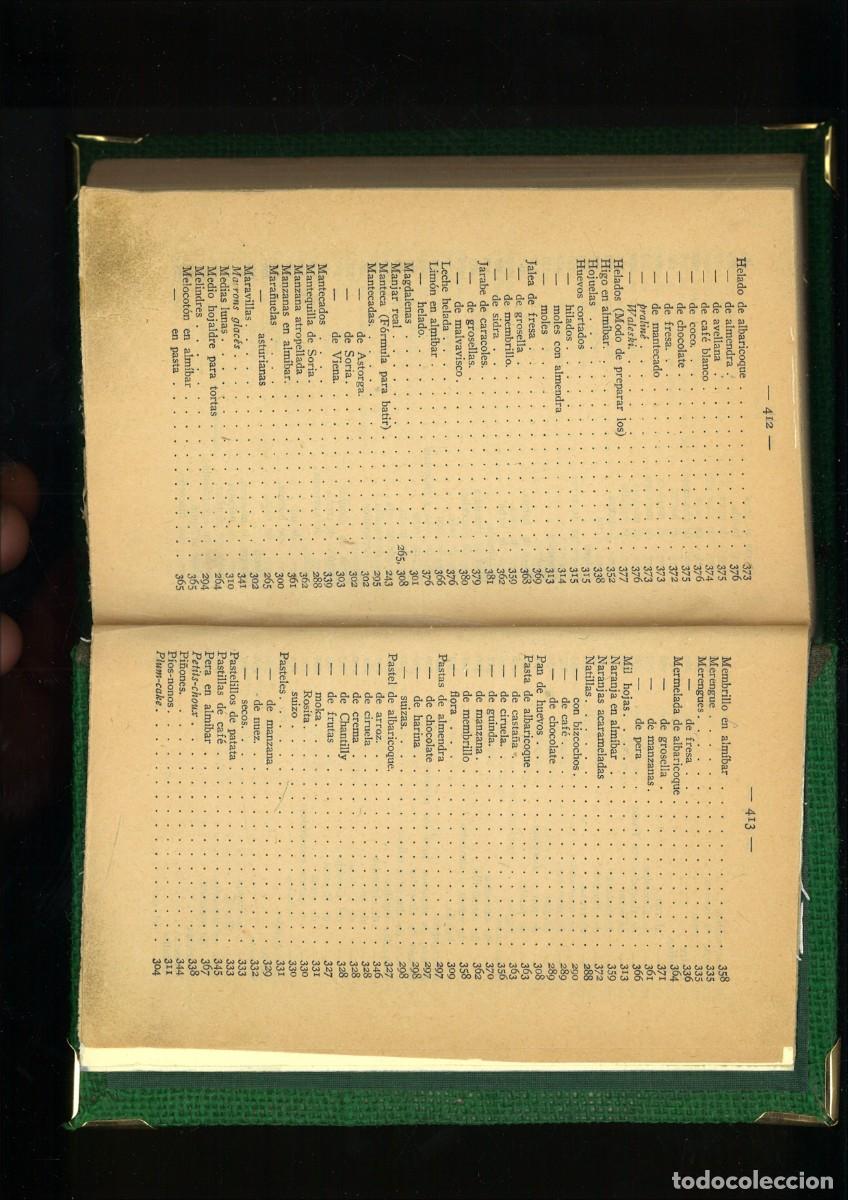 Libros antiguos: RAMILLETE DEL AMA DE CASA. Nieves. - Foto 13