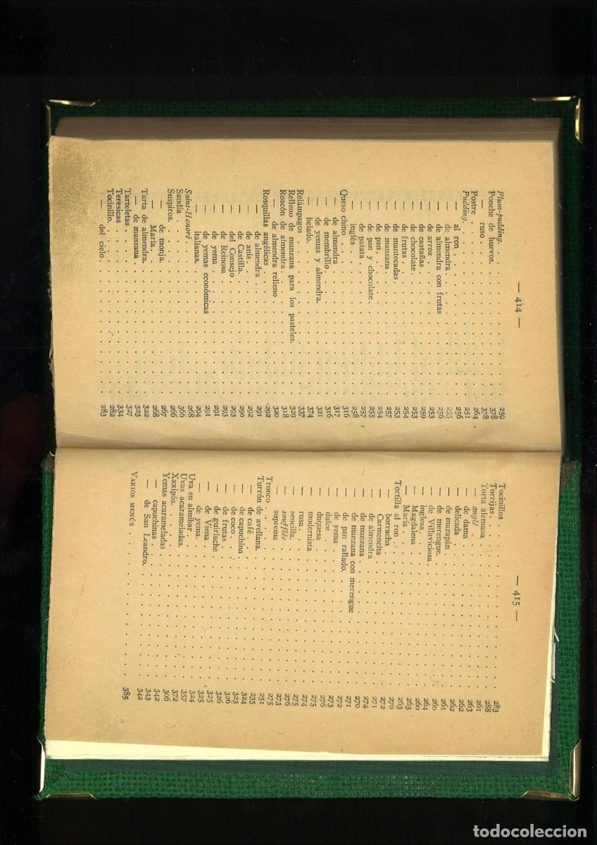 Libros antiguos: RAMILLETE DEL AMA DE CASA. Nieves. - Foto 14