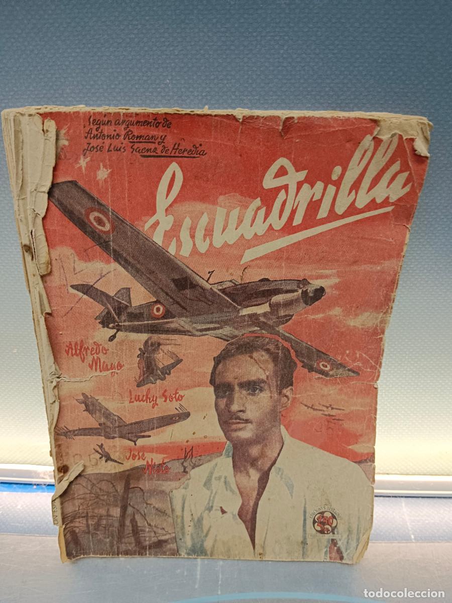 Libros antiguos: Novela Pulp, Escuadrilla, novelizacion de la pelicula