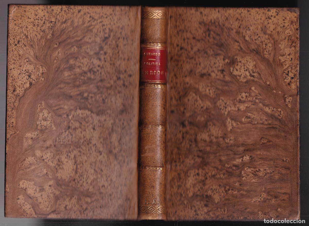 Libros antiguos: FRANCISCO DE QUEVEDO VILLEGAS: POL&Iacute;TICA DE DIOS Y GOBIERNO DE CRISTO. 1894. BIBLIOTECA CL&Aacute;SICA