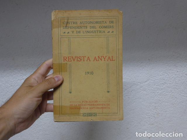 Libros antiguos: Antiguo libro revista Anual de 1910 del CADCI, catalan.