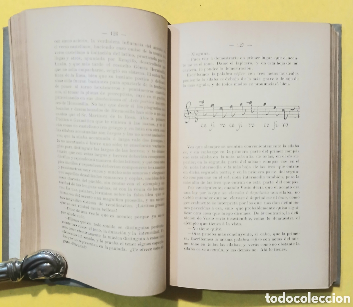 Libros antiguos: Di&aacute;logos literarios, Jos&eacute; Coll y Veh&iacute; - Foto 4