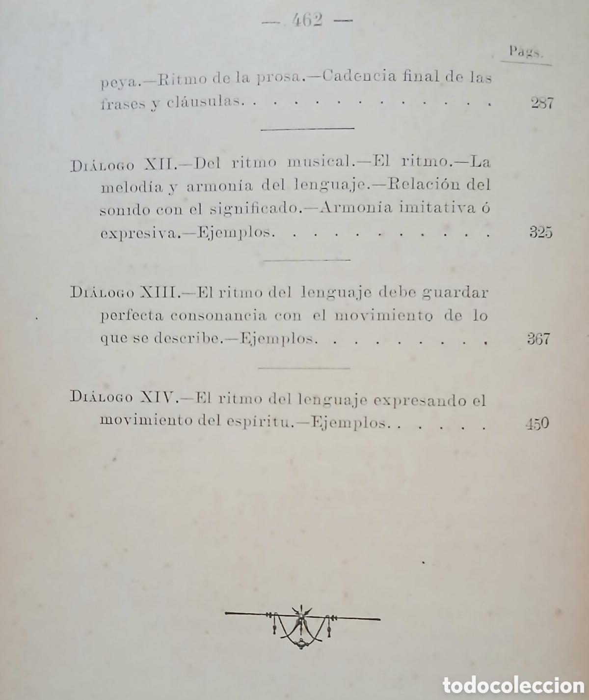 Libros antiguos: Di&aacute;logos literarios, Jos&eacute; Coll y Veh&iacute; - Foto 8