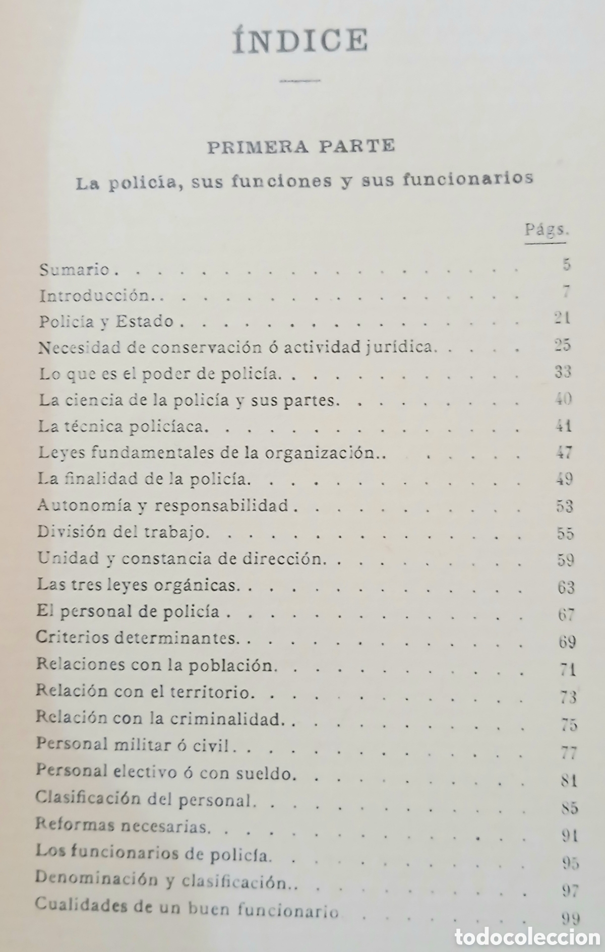 Libros antiguos: La Polic&iacute;a Dr. L. G&aacute;mbara - Foto 10