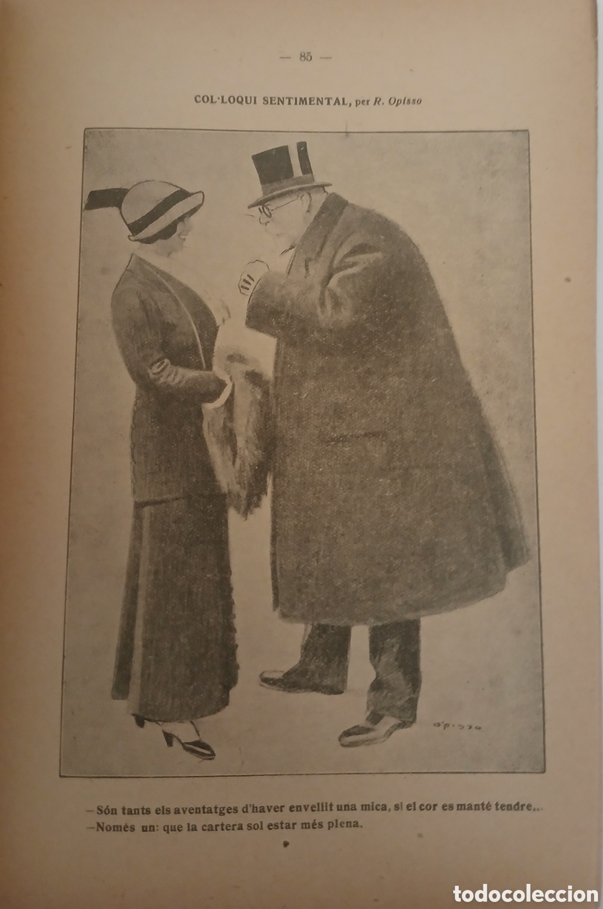 Libros antiguos: LESQUELLA DE LA TORRATXA ALMANAC 1923 - Foto 2