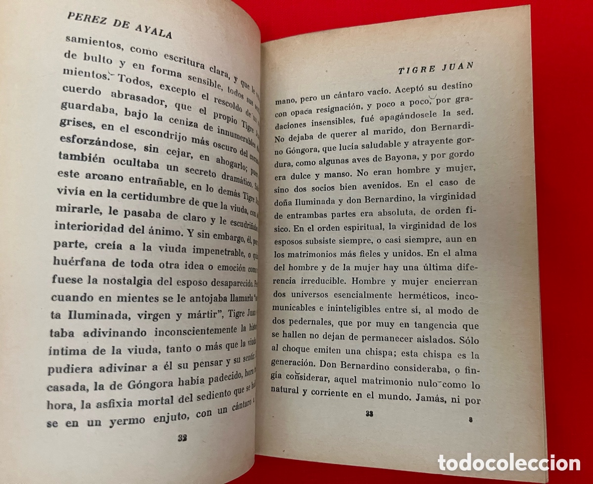 Libros antiguos: Libro Tigre Juan - Ram&oacute;n Perez De Ayala - Foto 9
