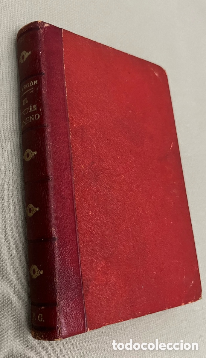 Libros antiguos: Libro de 1889 - El capit&aacute;n veneno - Pedro De Alarc&oacute;n - Foto 2