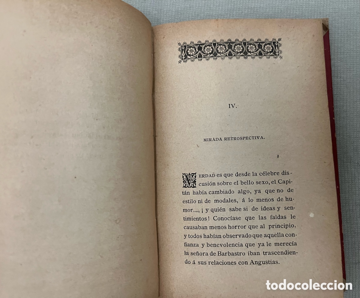 Libros antiguos: Libro de 1889 - El capit&aacute;n veneno - Pedro De Alarc&oacute;n - Foto 12