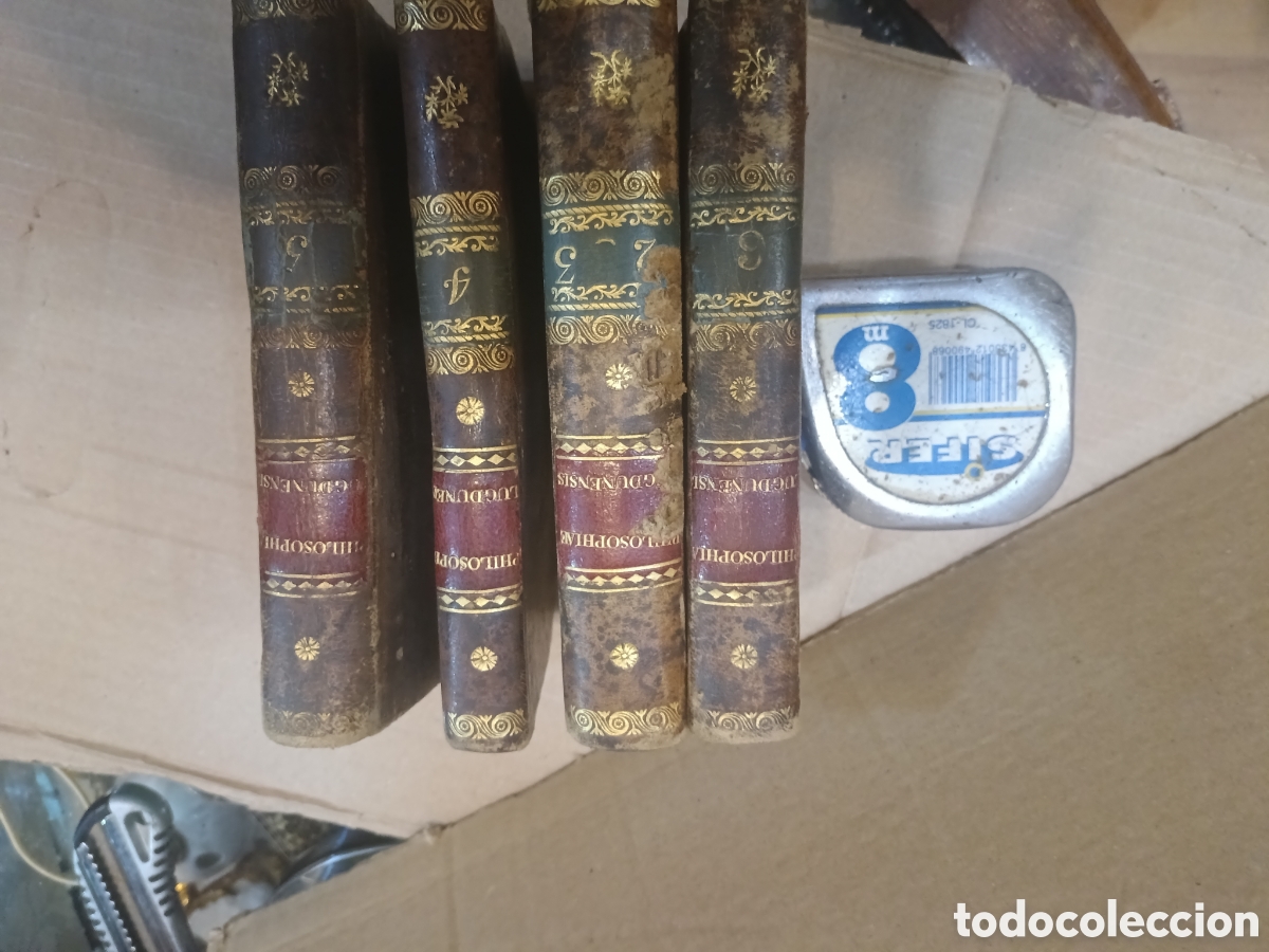 Libros antiguos: Instituciones PHILOSOPHICE - Foto 1