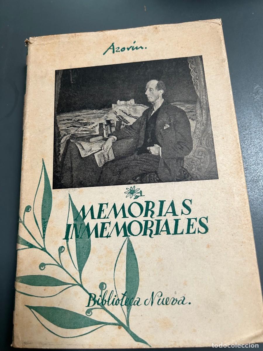Libros antiguos: MEMORIAS INMEMORIALES. AZORIN. - Foto 1