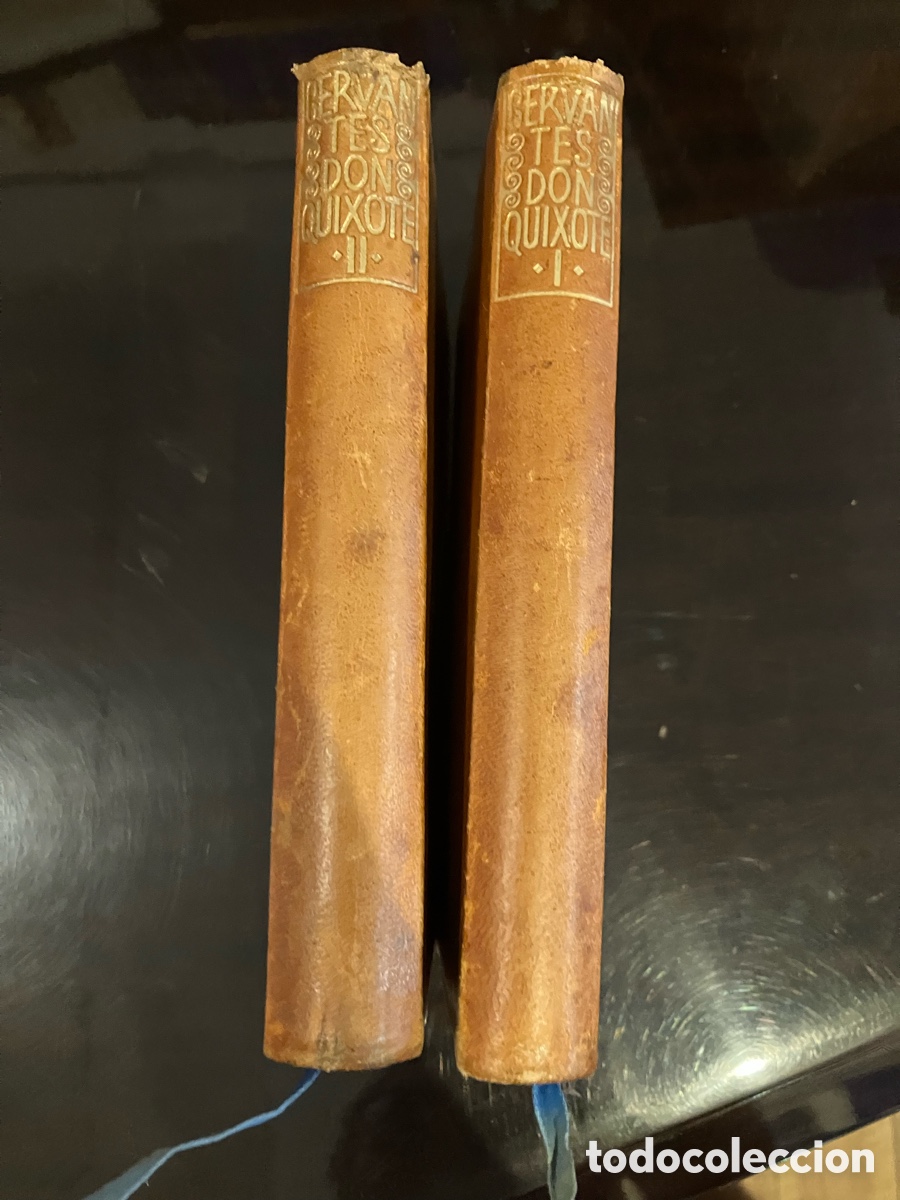 Livros antigos: Quixote, en alem&aacute;n. Cervantes. Insel Verlag 1908. Carl Czeschka
