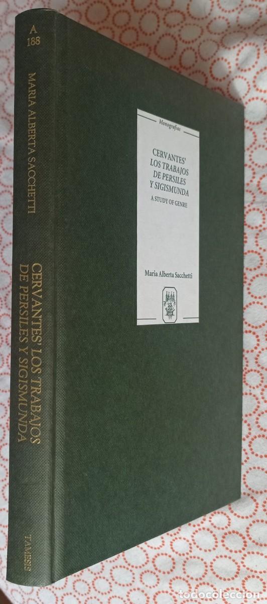 Libros antiguos: Cervantes' Los trabajos de Persiles y Sigismunda. A Study of Genre, Maria Alberta Sacchetti