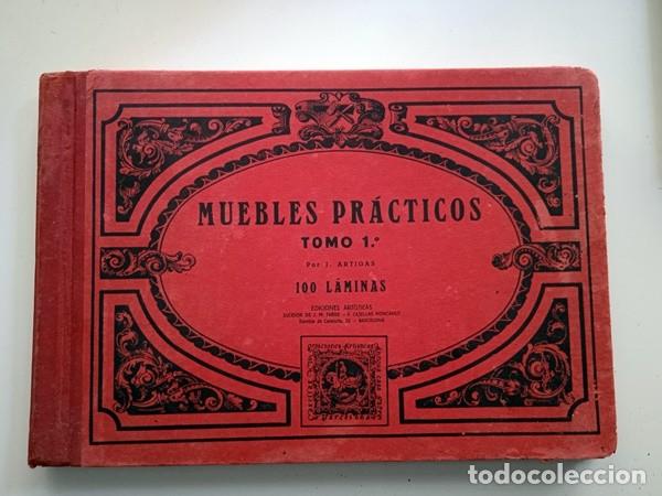 Libros antiguos: Cat&aacute;logo de muebles art deco, &rdquo; Muebles pr&aacute;cticos&rdquo; El tomo 1&ordm;
