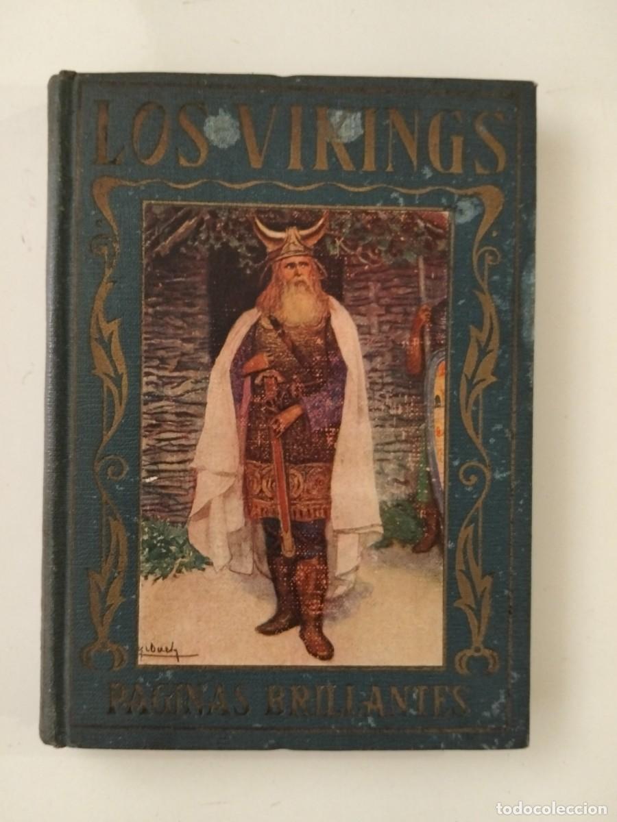 Libros antiguos: Los vikings [Manuel Vallv&eacute;] - Foto 1
