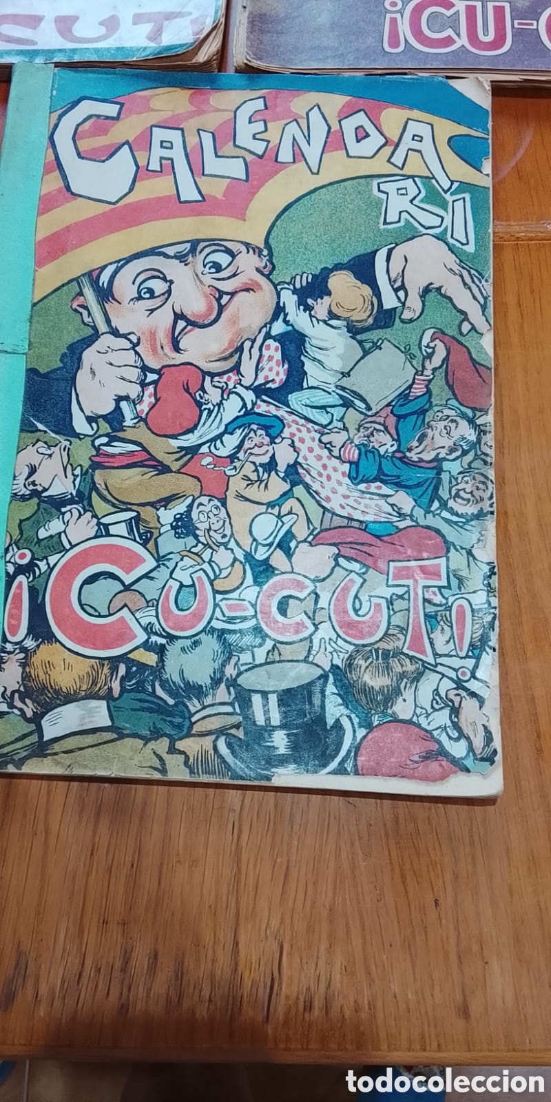 Libros antiguos: Calendario cu-cut catalan - Foto 3