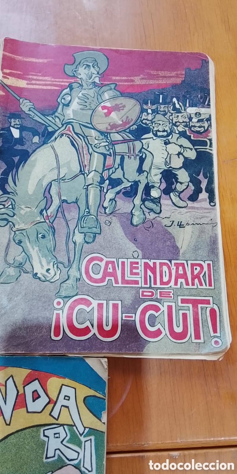 Libros antiguos: Calendario cu-cut catalan - Foto 4