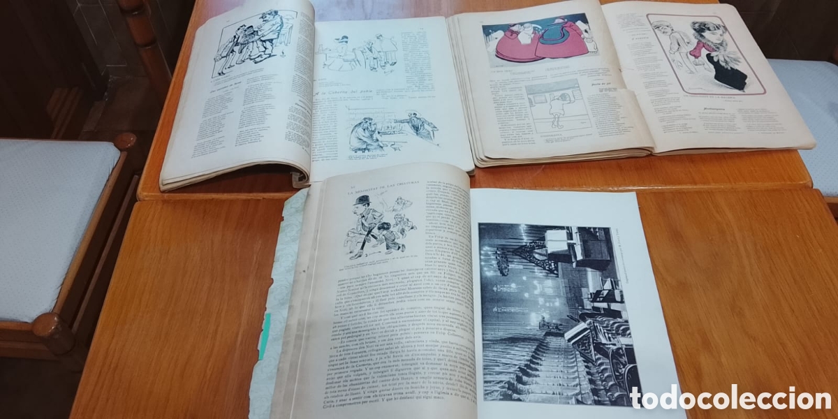 Libros antiguos: Calendario cu-cut catalan - Foto 5