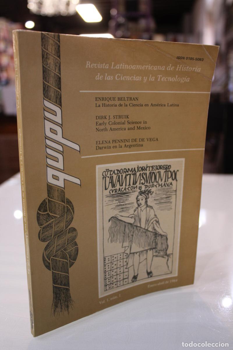 Antiquarische B&uuml;cher: Revista Latinoamericana de Historia de las Ciencias y la Tecnolog&iacute;a. Vol. 1. n&uacute;m. 1.- Enero-Abril de