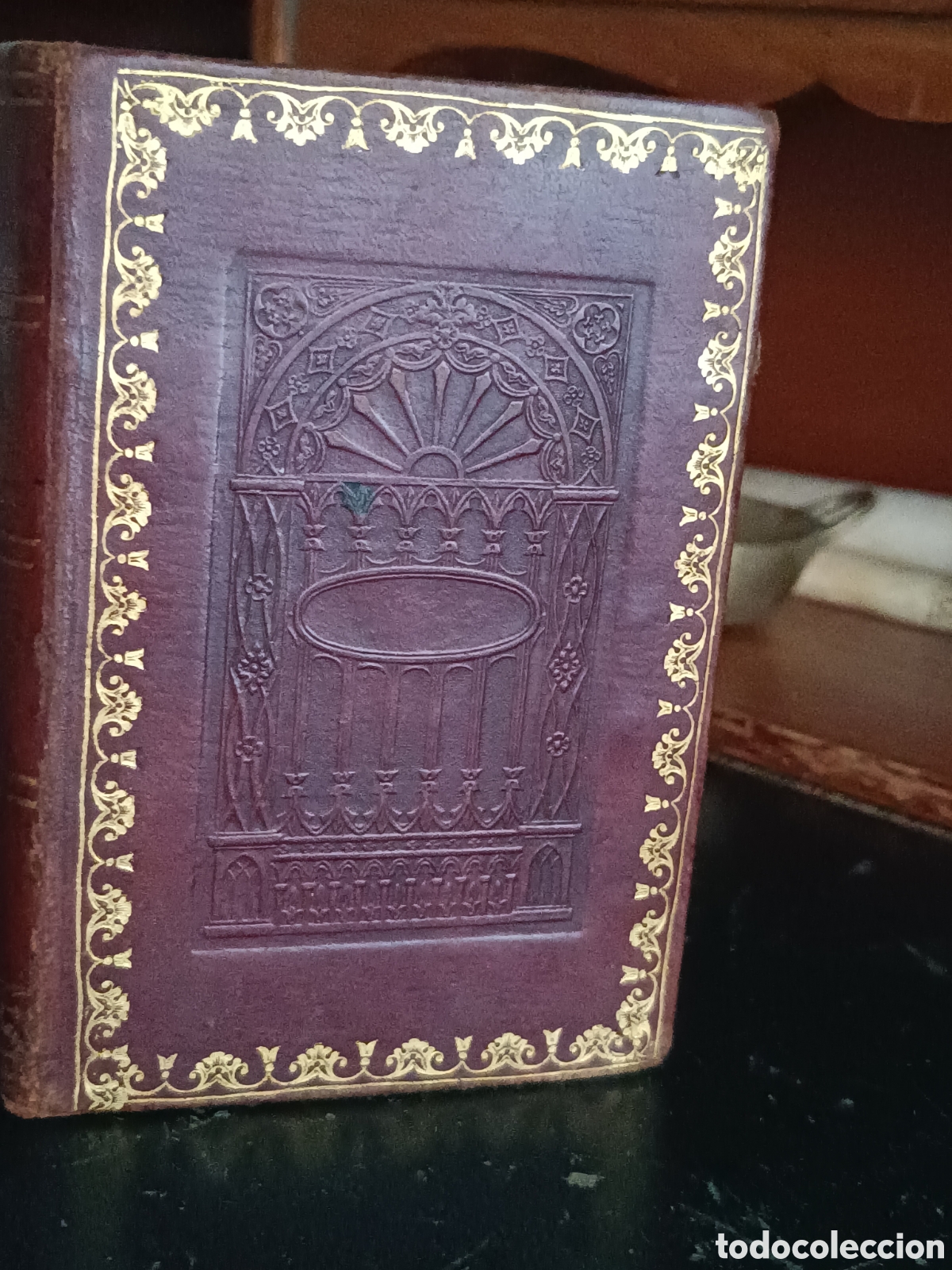 Libros antiguos: ENCUADERNACI&Oacute;N ROM&Aacute;NTICA PIEL A LA CATEDRAL 1848 PAUL DE KOCK EL AMANTE DE LA LUNA VII, VIII y IX.