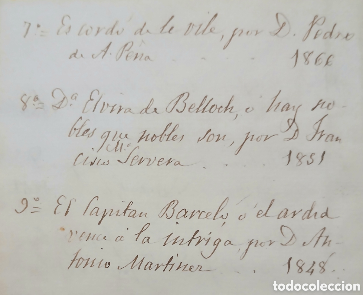 Libros antiguos: Comedias varias, siglo XIX - Foto 4