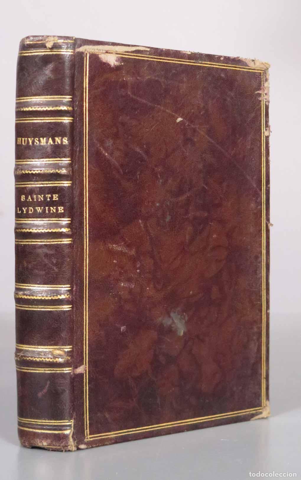 Libros antiguos: Sainte Lydwine de Schiedam - J.-K. Huysmans - Librairie Plon