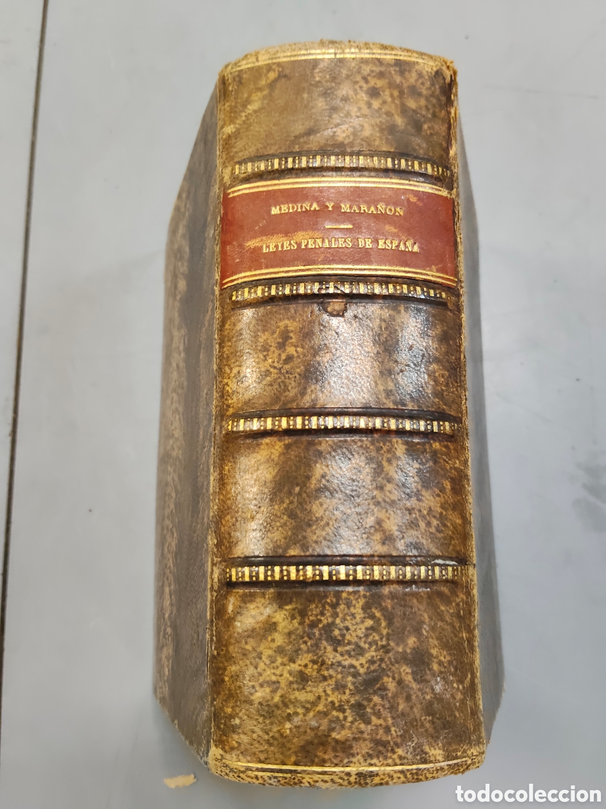 Libros antiguos: Leyes penales de Espa&ntilde;a 1896
