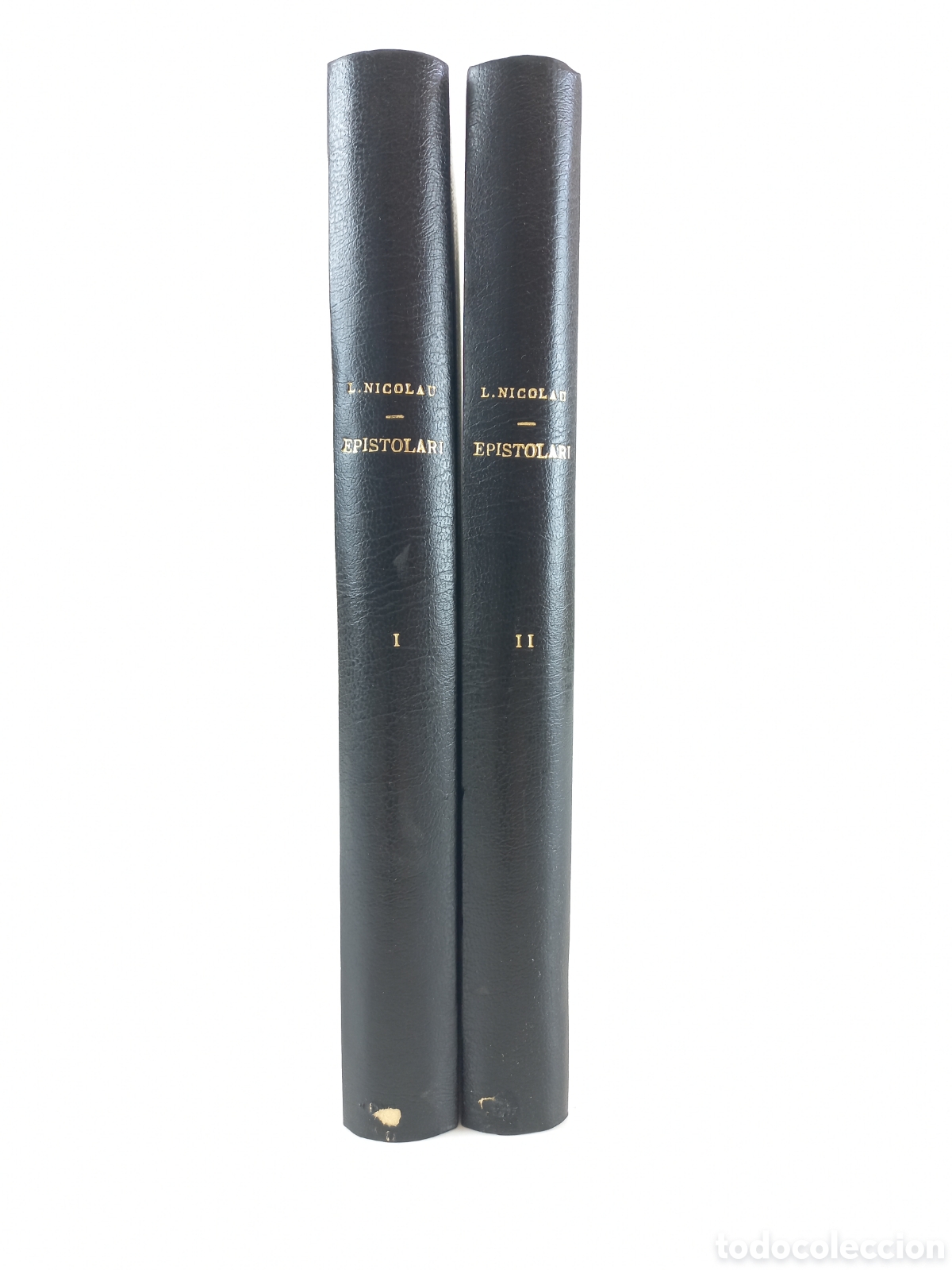 Libros antiguos: Epistolari d'en Mil&aacute; i Fonatanals. Institut D'Estudis Catalans, 1932. Catal&aacute;n. Cubierta Original.