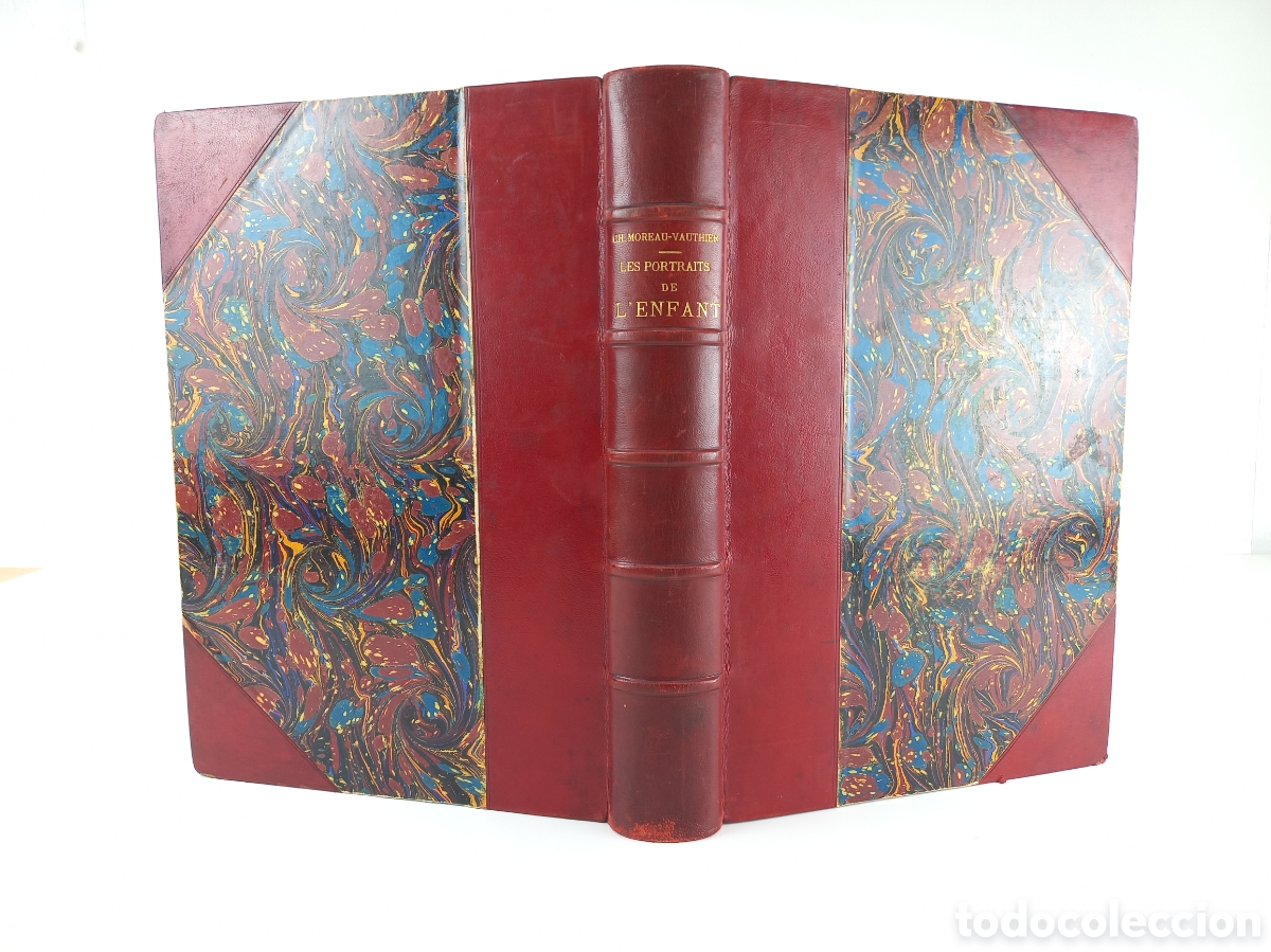 Libros antiguos: Les Portraits de l'Enfant. Moreau-Vauthier. Librairie Hachette et Cie.