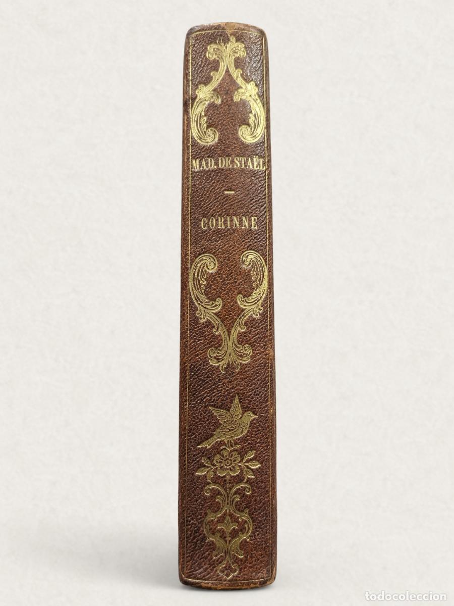 Libros antiguos: MADAME DE STA&Euml;L &ndash; CORINNE, OU L&rsquo;ITALIE &ndash; FIRMIN DIDOT FR&Egrave;RES &ndash; PAR&Iacute;S &ndash; 1845 &ndash; RETRATO GRABADO