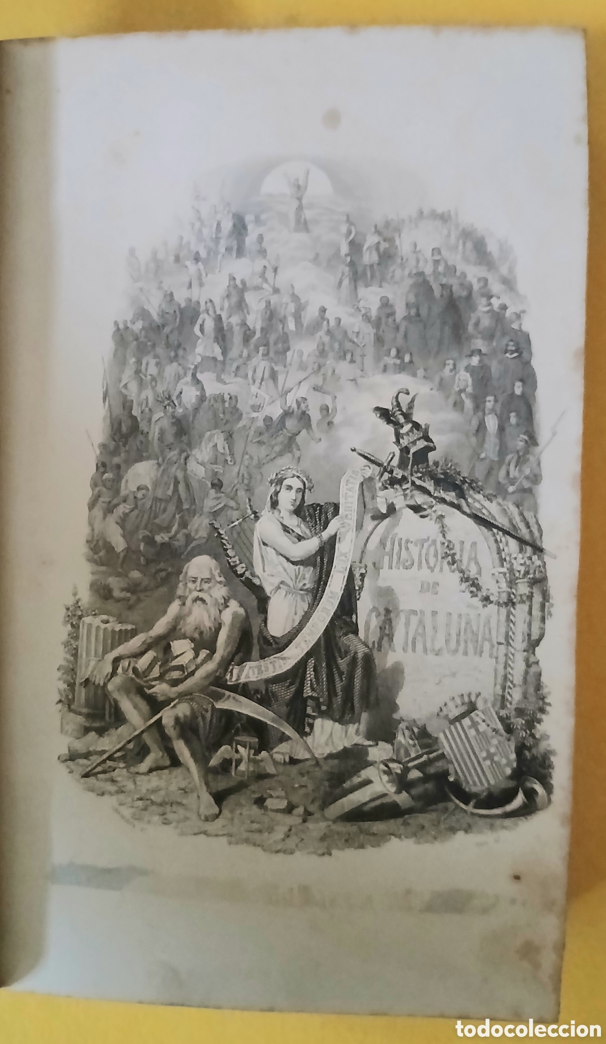 Libros antiguos: Historia de Catalu&ntilde;a y la Corona de Arag&oacute;n - Foto 2