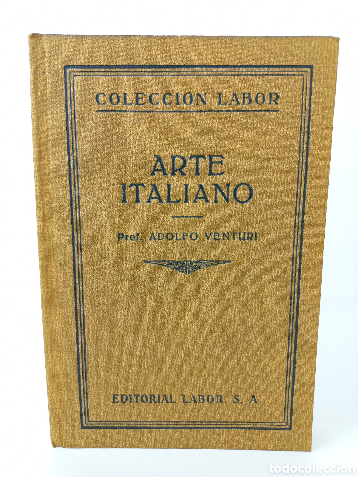 Livros antigos: Arte Italiano. Adolfo Venturi. Labor, primera edici&oacute;n, 1930. Ilustrado.
