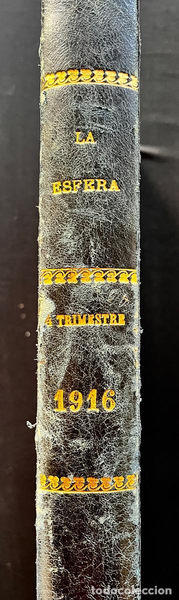 Libros antiguos: LA ESFERA. 4 TRIMESTRE. 1916 - Foto 2