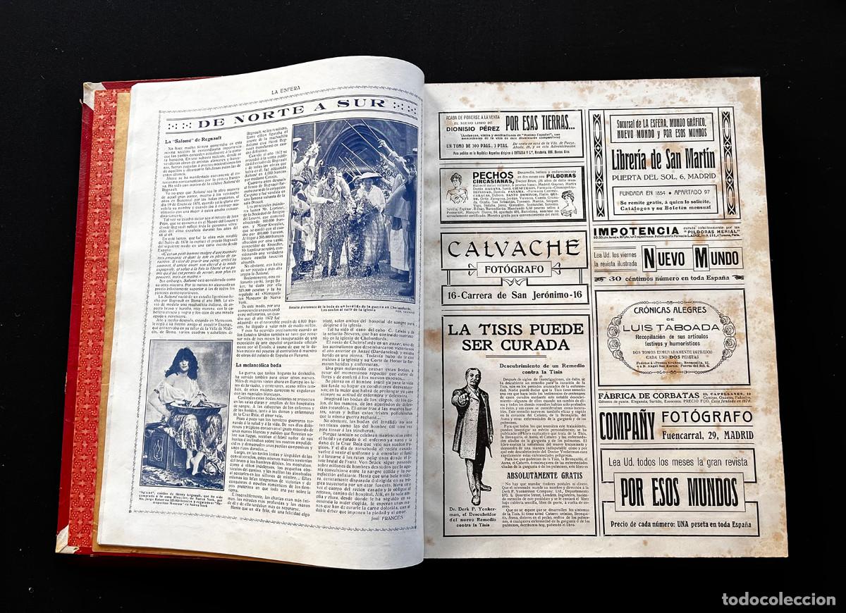 Libros antiguos: LA ESFERA. 4 TRIMESTRE. 1916 - Foto 4