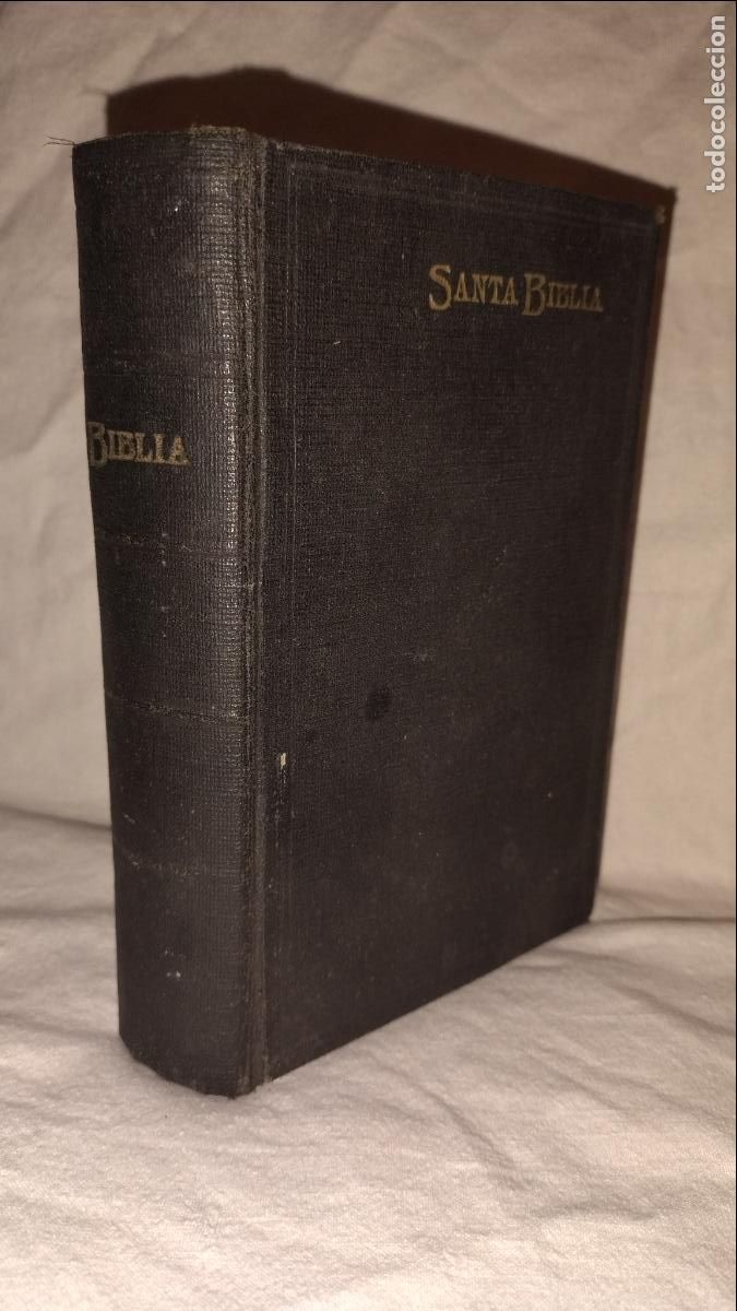 Libros antiguos: SANTA BIBLIA - A&Ntilde;O 1936 - VERSION PROTESTANTE DE CIPRIANO DE VALERA.