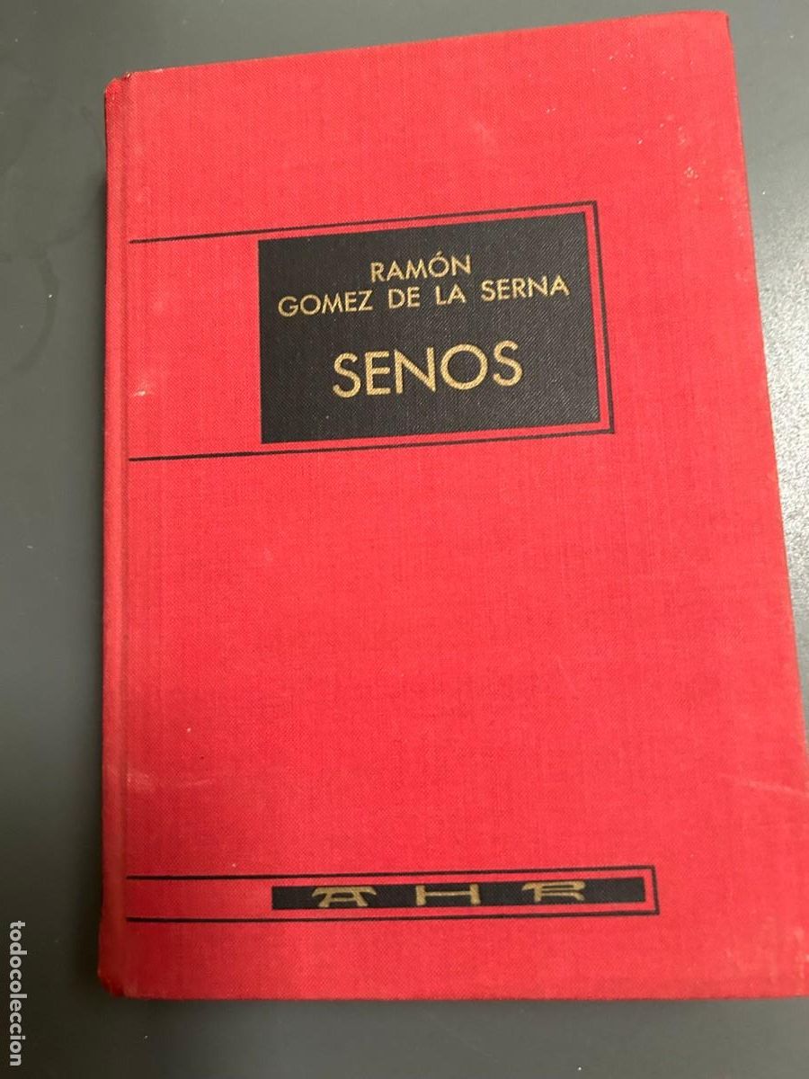 Libros antiguos: SENOS. RAMON GOMEZ DE LA SERNA. - Foto 1