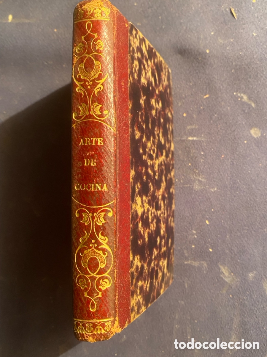 Libros antiguos: - NOVISIMO DICCIONARIO-MANUAL DEL ARTE DE COCINA - (BARCELONA, ESTEVAN PUJAL, 1854)