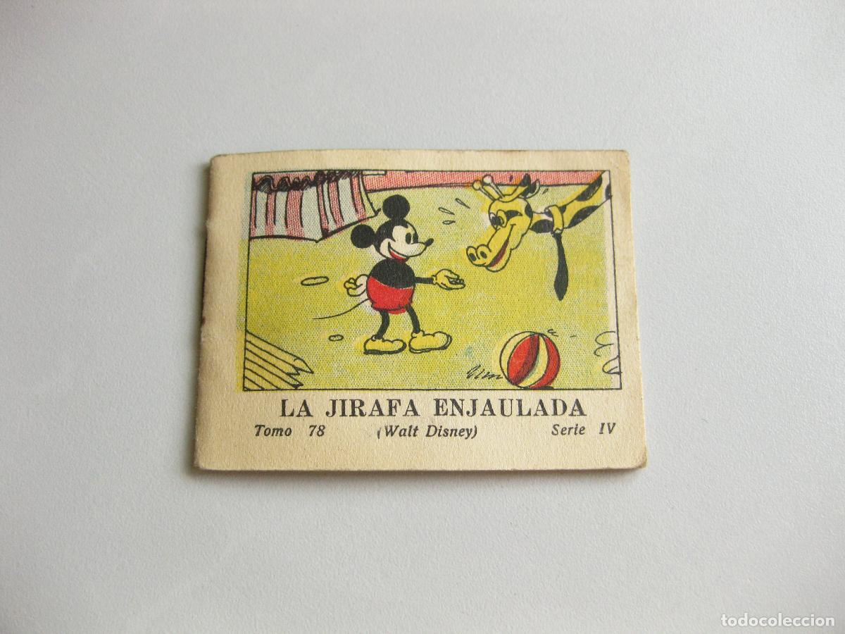 Libros antiguos: CUENTO MICKEY MOUSE LA JIRAFA ENJAULADA TOMO N&ordm; 78 SERIE IV EDITORIAL SATURNINO CALLEJA. WALT DISNEY