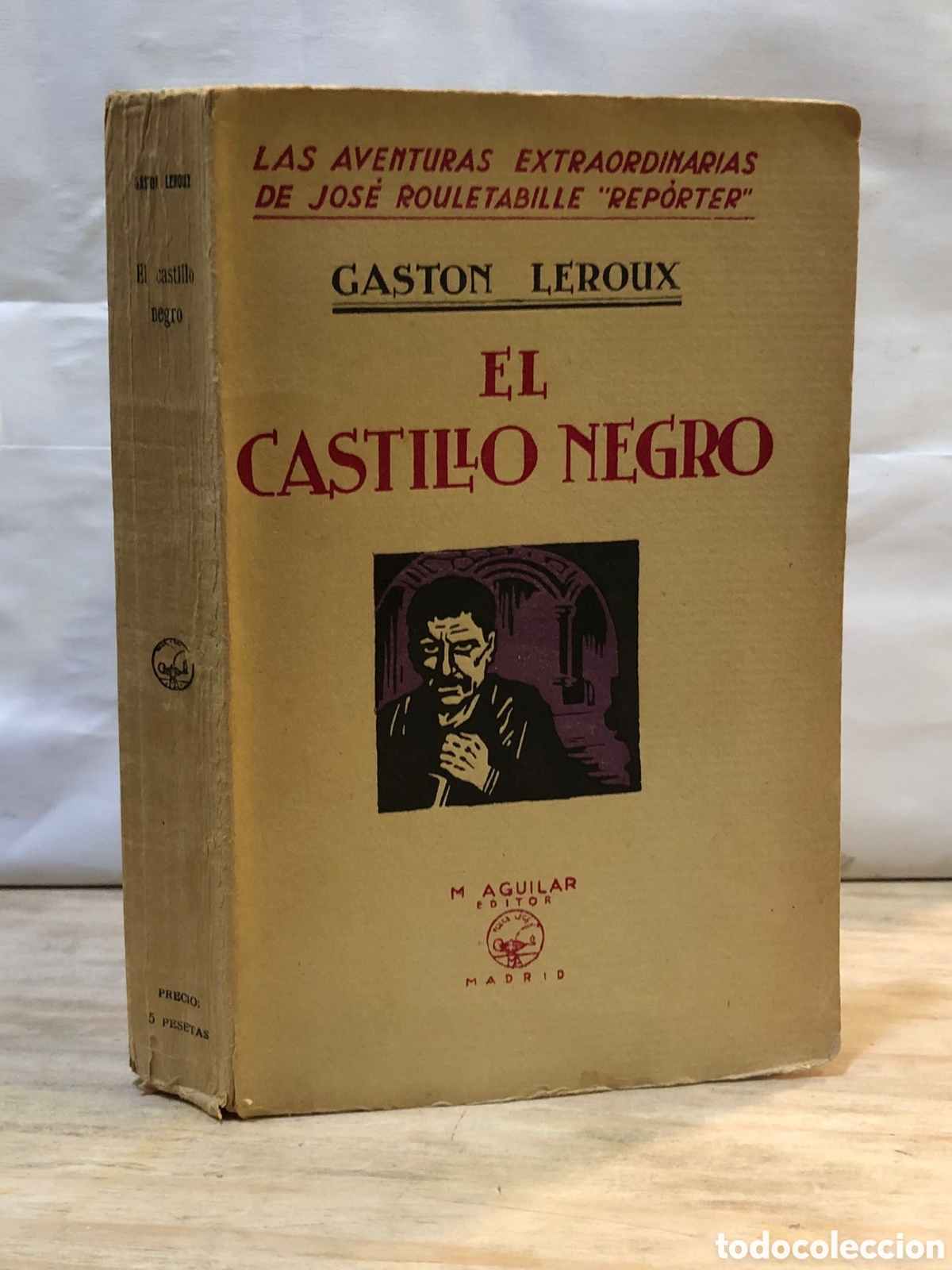 Antiquarische B&uuml;cher: El castillo negro - Gaston Leroux